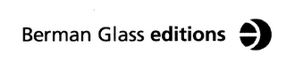 BERMAN GLASS EDITIONS logo