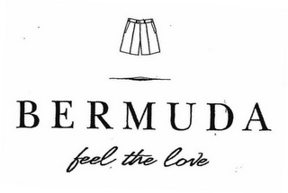 BERMUDA FEEL THE LOVE logo