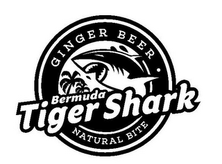 BERMUDA TIGER SHARK GINGER BEER NATURALBITE logo