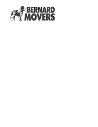 BERNARD MOVERS logo