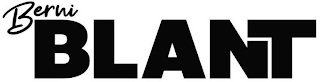 BERNI BLANT logo