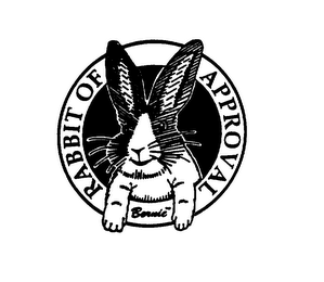 BERNIE RABBIT OF APPROVAL logo
