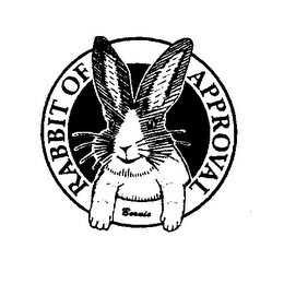 BERNIE RABBIT OF APPROVAL logo