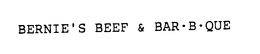 BERNIE'S BEEF & BAR-B-QUE logo