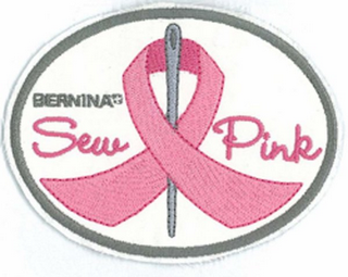 BERNINA SEW PINK logo