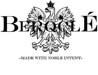 BERQCLÉ -MADE WITH NOBLE INTENT- logo