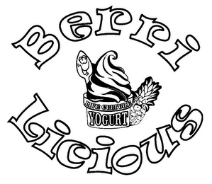 BERRI LICIOUS LIVE CULTURE YOGURT logo