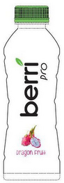 BERRI PRO DRAGON FRUIT logo