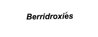 BERRIDROXIES logo