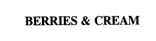 BERRIES & CREAM logo