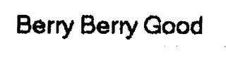 BERRY BERRY GOOD logo