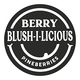 BERRY BLUSH-I-LICIOUS PINEBERRIES logo