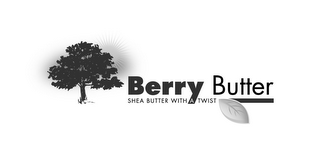 BERRY BUTTER SHEA BUTTER WITH A TWIST logo