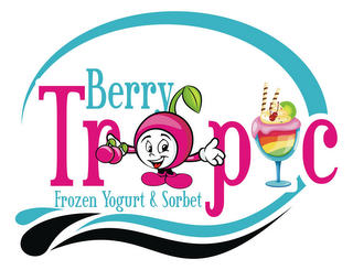 BERRY TROPC FROZEN YOGURT & SORBET logo