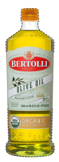BERTOLLI DAL 1865 WORLD'S NO. 1 OLIVE OIL BRAND BRAND ESTABLISHED IN 1865 IN LUCCA, TUSCANY OLIVE OIL OVER 150 YEARS OF EXPERTISE SELECTED OLIVE OILS FROM SPAIN AND TUNISIA PIONEER EXPORTER OF OLIVE OIL TO THE USDA ORGANIC ORGANIC MILD SMOOTH TASTE 500 ML (16.9 FL OZ) (1PT 0.9 OZ) logo