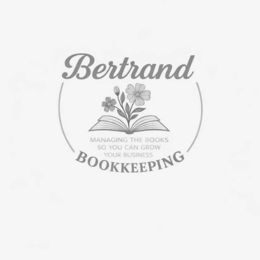 BERTRAND BOOKKEEPING MANAGING THE BOOKS SO YOU CAN GROW YOUR BUSINESS logo