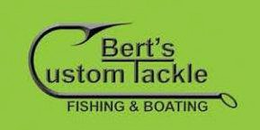 BERT'S CUSTOM TACKLE FISHING & BOATING logo