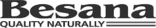 BESANA QUALITY NATURALLY logo