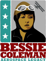 BESSIE COLEMAN AEROSPACE LEGACY logo