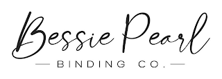 BESSIE PEARL BINDING CO. logo