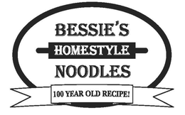 BESSIE'S HOMESTYLE NOODLES 100 YEAR OLD RECIPE! logo