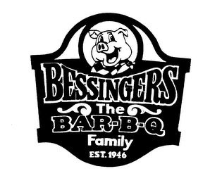BESSINGERS THE BAR-B-Q FAMILY EST. 1946 logo