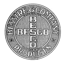 BESSIRE & COMPANY BESCO PRODUCTS logo