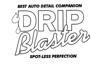 BEST AUTO DETAIL COMPANION DRIP BLASTER SPOT-LESS PERFECTION logo