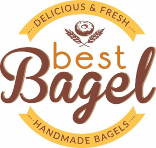 BEST BAGEL --- DELICIOUS & FRESH --- --- HANDMADE BAGELS --- logo