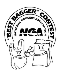 "BEST BAGGER" CONTEST NATIONAL GROCERS ASSOCIATION NGA logo