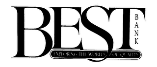 BEST BANK EXPLORING THE WORLD OF QUALITY logo