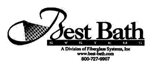 BEST BATH SYSTEMS A DIVISION OF FIBERGLASS SYSTEMS, INC WWW.BEST-BATH.COM 800-727-9907 logo