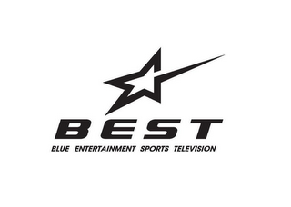 BEST BLUE ENTERTAINMENT SPORTS TELEVISION logo