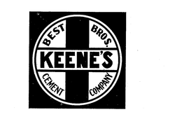 BEST BROS. KEENE'S CEMENT COMPANY logo