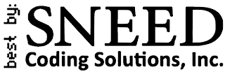 BEST BY: SNEED CODING SOLUTIONS, INC. logo
