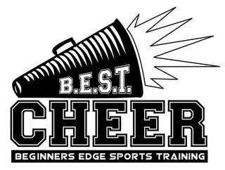 B.E.S.T. CHEER BEGINNERS EDGE SPORTS TRAINING logo