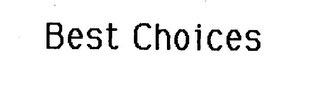BEST CHOICES logo
