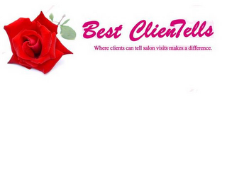 BEST CLIENTELLS WHERE CLIENTS CAN TELL SALON VISITS MAKES A DIFFERENCE logo