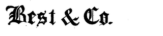 BEST & CO logo