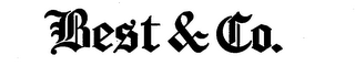 BEST & CO logo