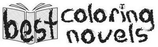 BEST COLORING NOVELS logo