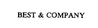 BEST & COMPANY