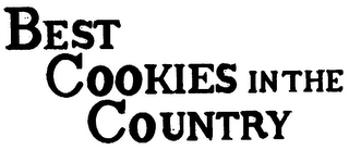 BEST COOKIES IN THE COUNTRY logo