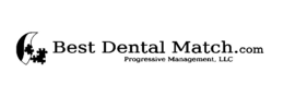 BEST DENTAL MATCH.COM PROGRESSIVE MANAGEMENT, LLC logo