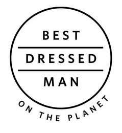 BEST DRESSED MAN ON THE PLANET logo
