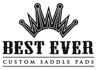 BEST EVER CUSTOM SADDLE PADS logo