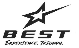 BEST EXPERIENCE. TRIUMPH. logo