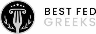 BEST FED GREEKS logo