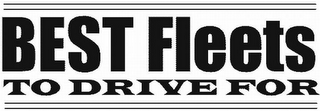 BEST FLEETS TO DRIVE FOR logo