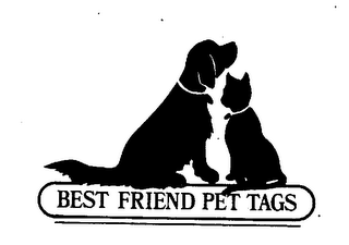 BEST FRIEND PET TAGS logo